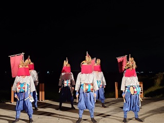 【スタッフレポート】104年ぶりに復活！荒浜磯獅子踊を再生する会が「女獅子かぎ」を初披露